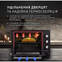 Электропечь PERFELLI Classic 37 Black