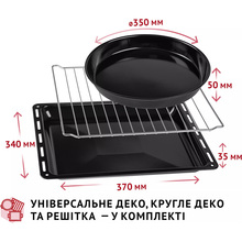 Электропечь PERFELLI Classic 37 Black