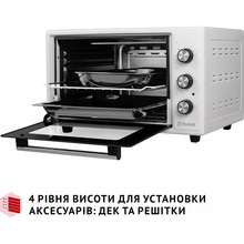 Электропечь PERFELLI Classic 37 White