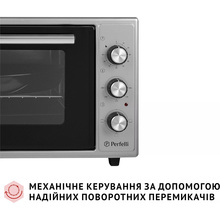 Электропечь PERFELLI Classic 37 Grey