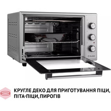Электропечь PERFELLI Classic 37 Grey
