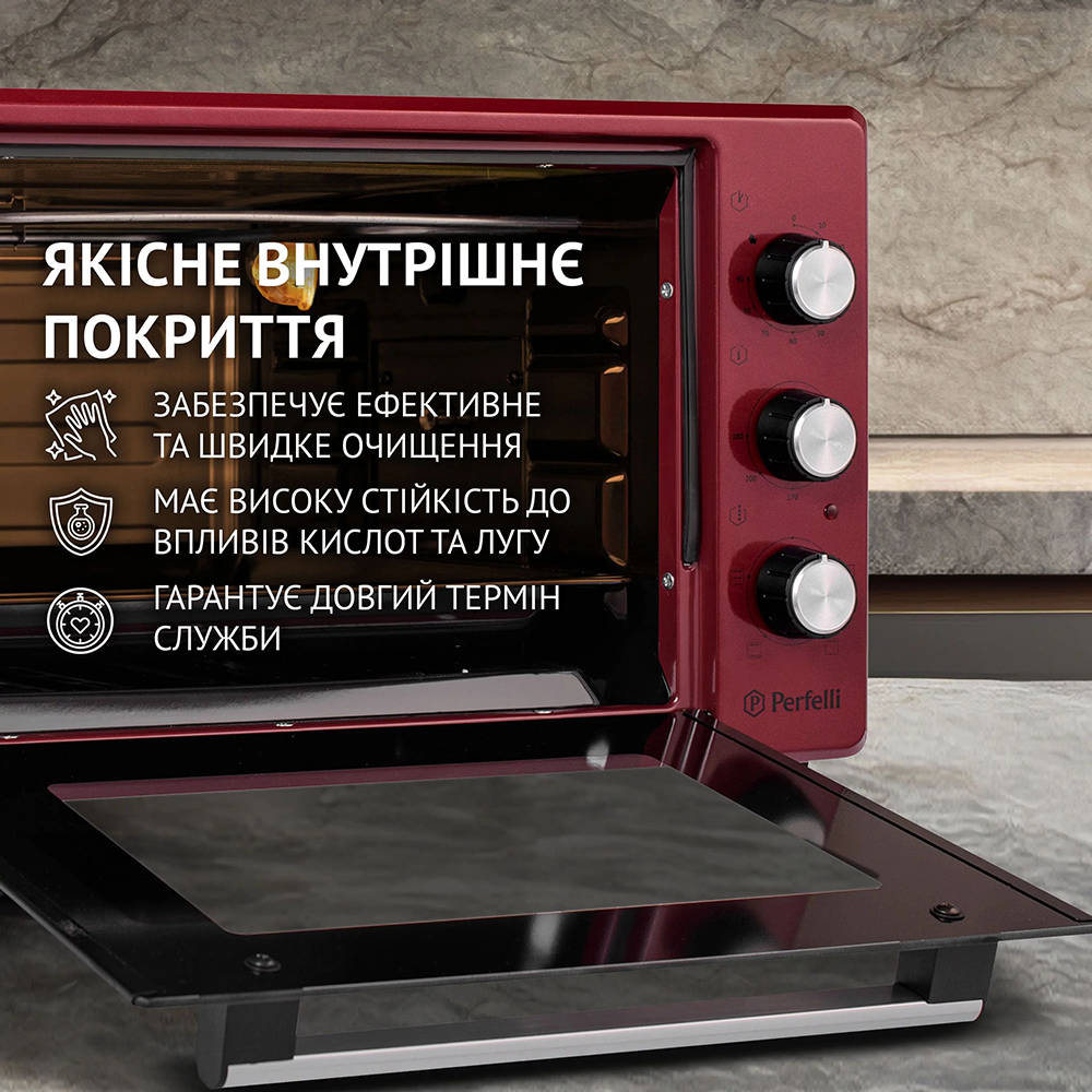 Заказать Электропечь PERFELLI MIRAGE 37 RED