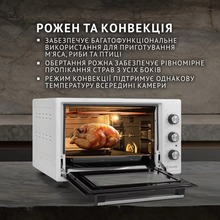 Электропечь PERFELLI SIERRA 37 WHITE