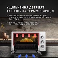 Электропечь PERFELLI SIERRA 37 WHITE