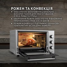 Электропечь PERFELLI SIERRA 37 GREY