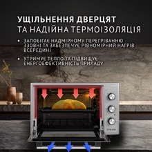 Электропечь PERFELLI SIERRA 37 GREY