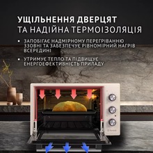 Электропечь PERFELLI LAGGIO 37 BLACK RETRO