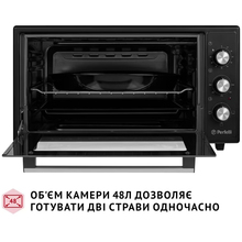 Электропечь PERFELLI CLASSIC 48 BLACK