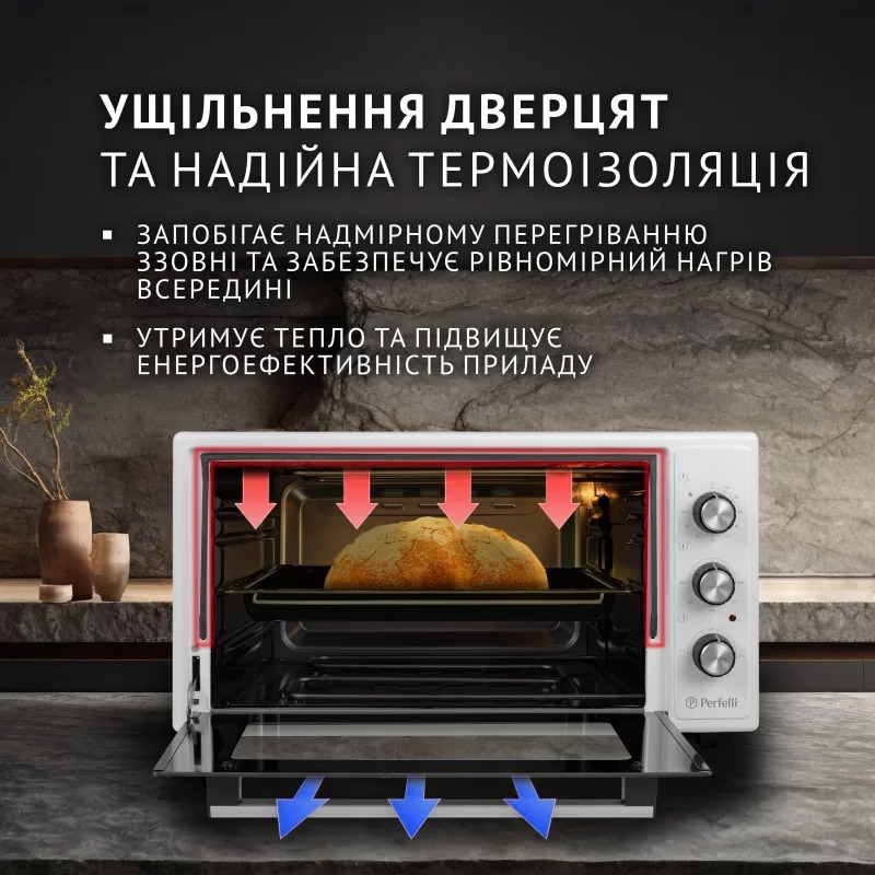Фото Электропечь PERFELLI CLASSIC 48 WHITE