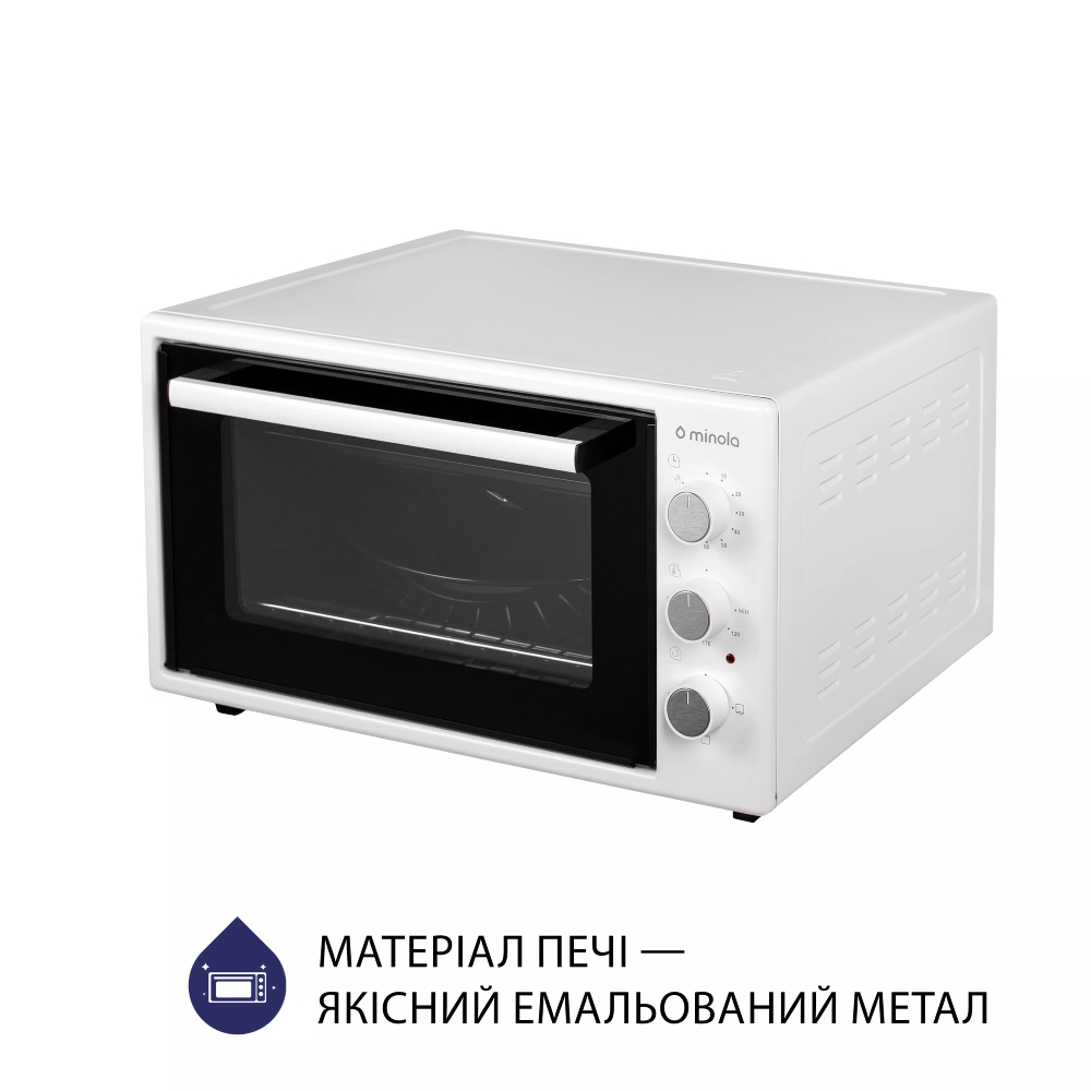 Зовнішній вигляд Електропіч MINOLA FOE 3714 WH