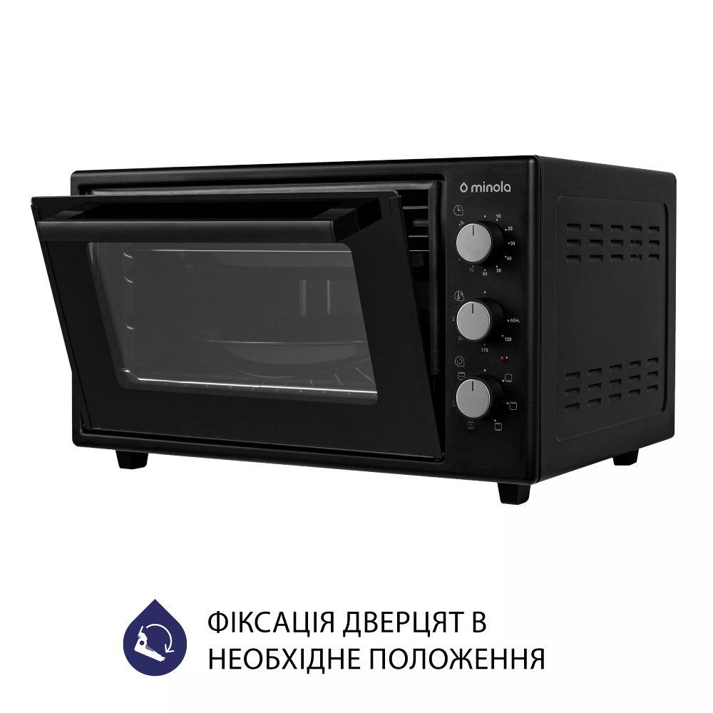 Зовнішній вигляд Електропіч MINOLA FOET 3714 BL
