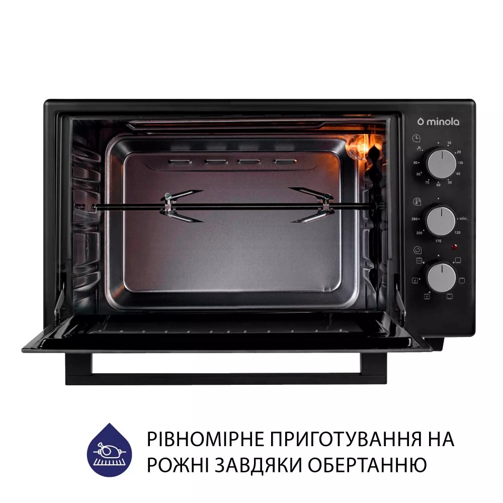 Покупка Електропіч MINOLA FOET 3714 BL