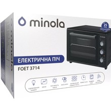 Електропіч MINOLA FOET 3714 BL
