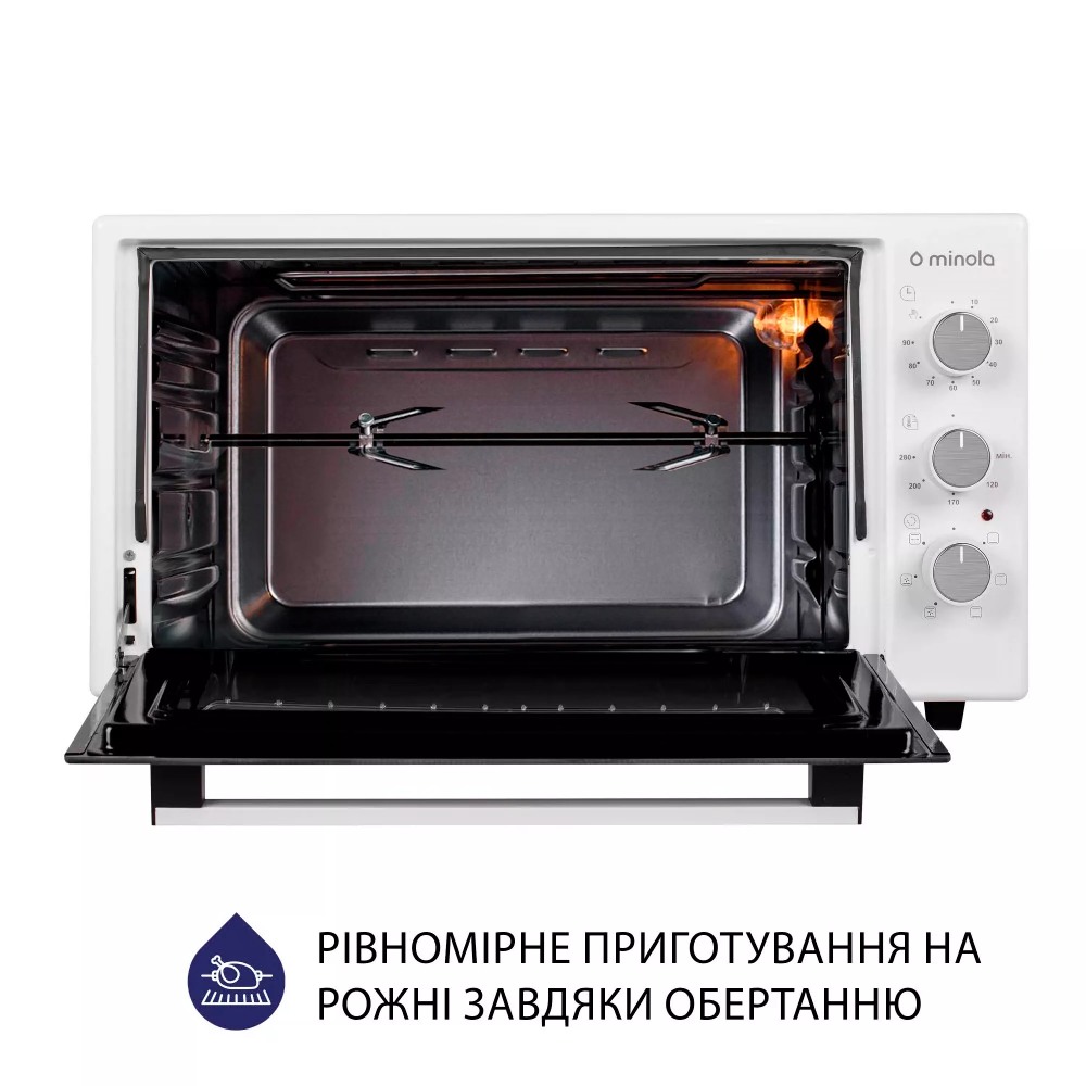 В Україні Електропіч MINOLA FOET 3714 WH