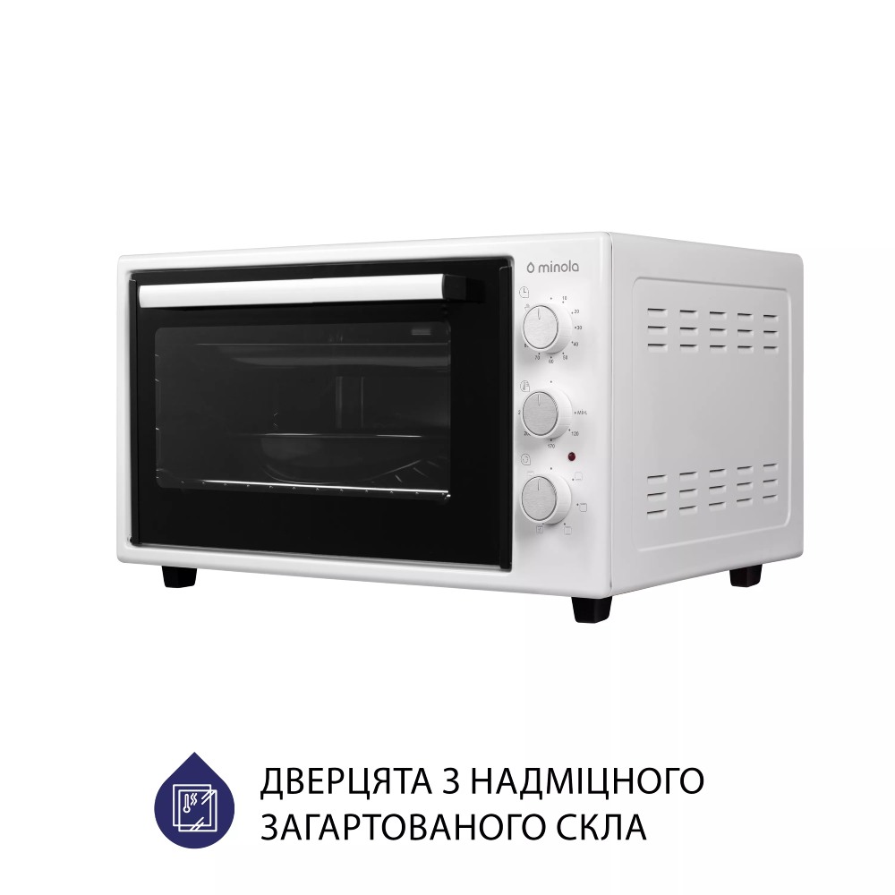 Зовнішній вигляд Електропіч MINOLA FOET 3714 WH
