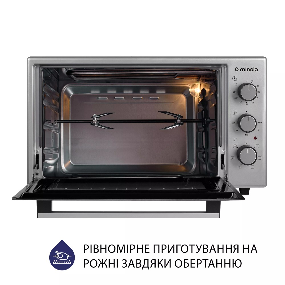 Зображення Електропіч MINOLA FOET 3714 GR
