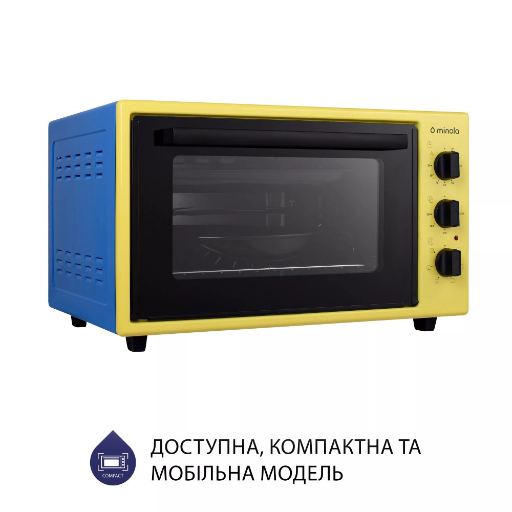 Електропіч MINOLA FOET 3714 UA Таймер 90