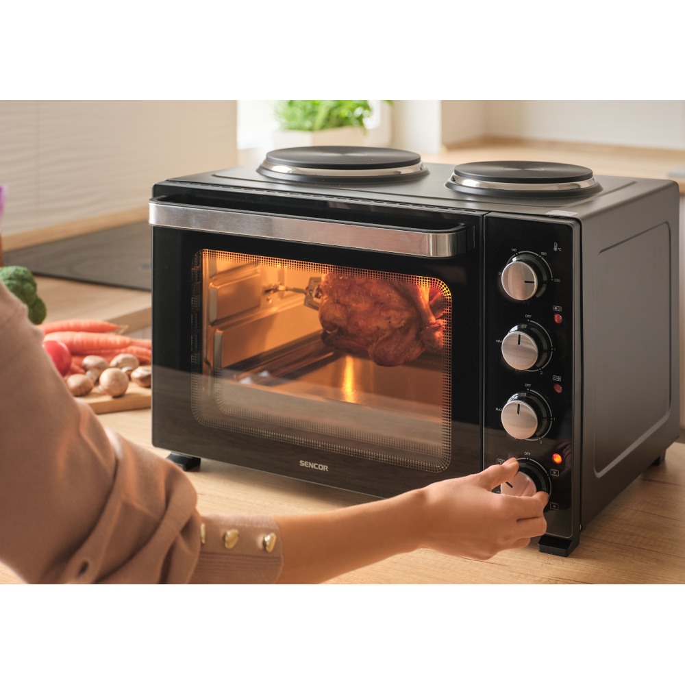 Фото 14 Электропечь SENCOR SEO3500BK