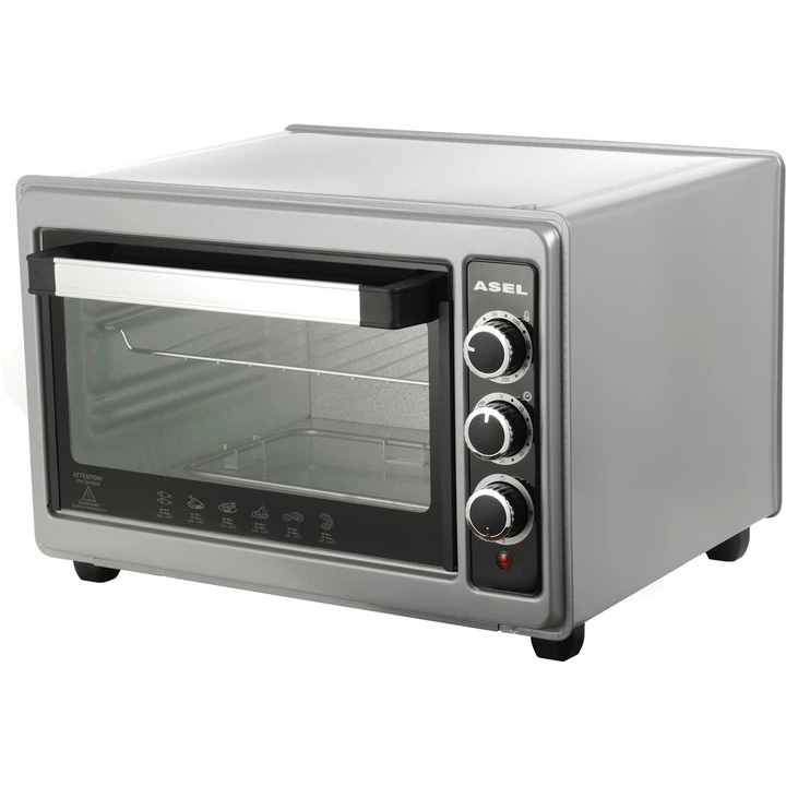 Электропечь ASEL AF33-23 grey Мощность 1300