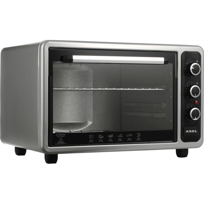 Електропіч ASEL AF40-23 Grey Гарантія 12
