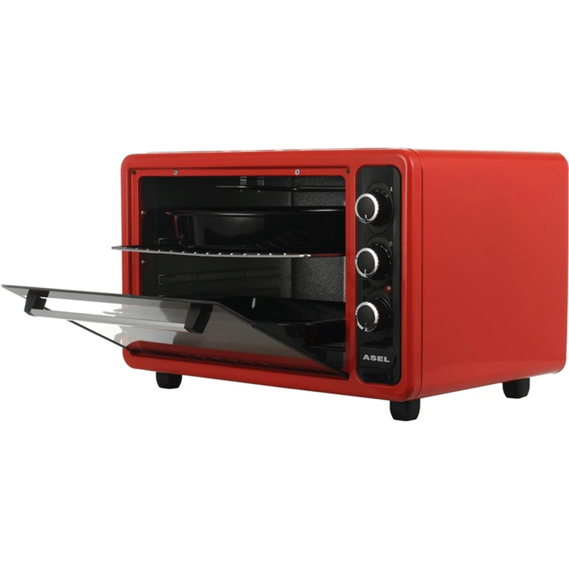 Электропечь ASEL AF40-23 Red Количество режимов 3