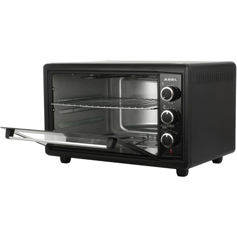 Зовнішній вигляд Електропіч ASEL AF50-23 Black