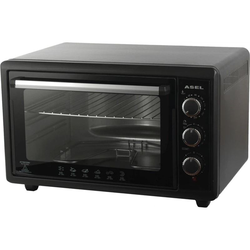 Електропіч ASEL AF50-23 Black Потужність 1500