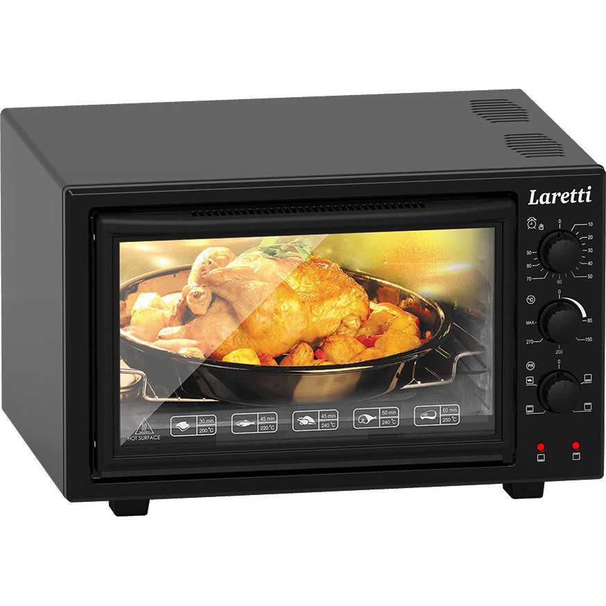 

Электропечь LARETTI LR-EC3804 Black, LR-EC3804 Black