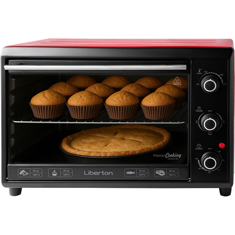 Электропечь LIBERTON LEO-400 Red