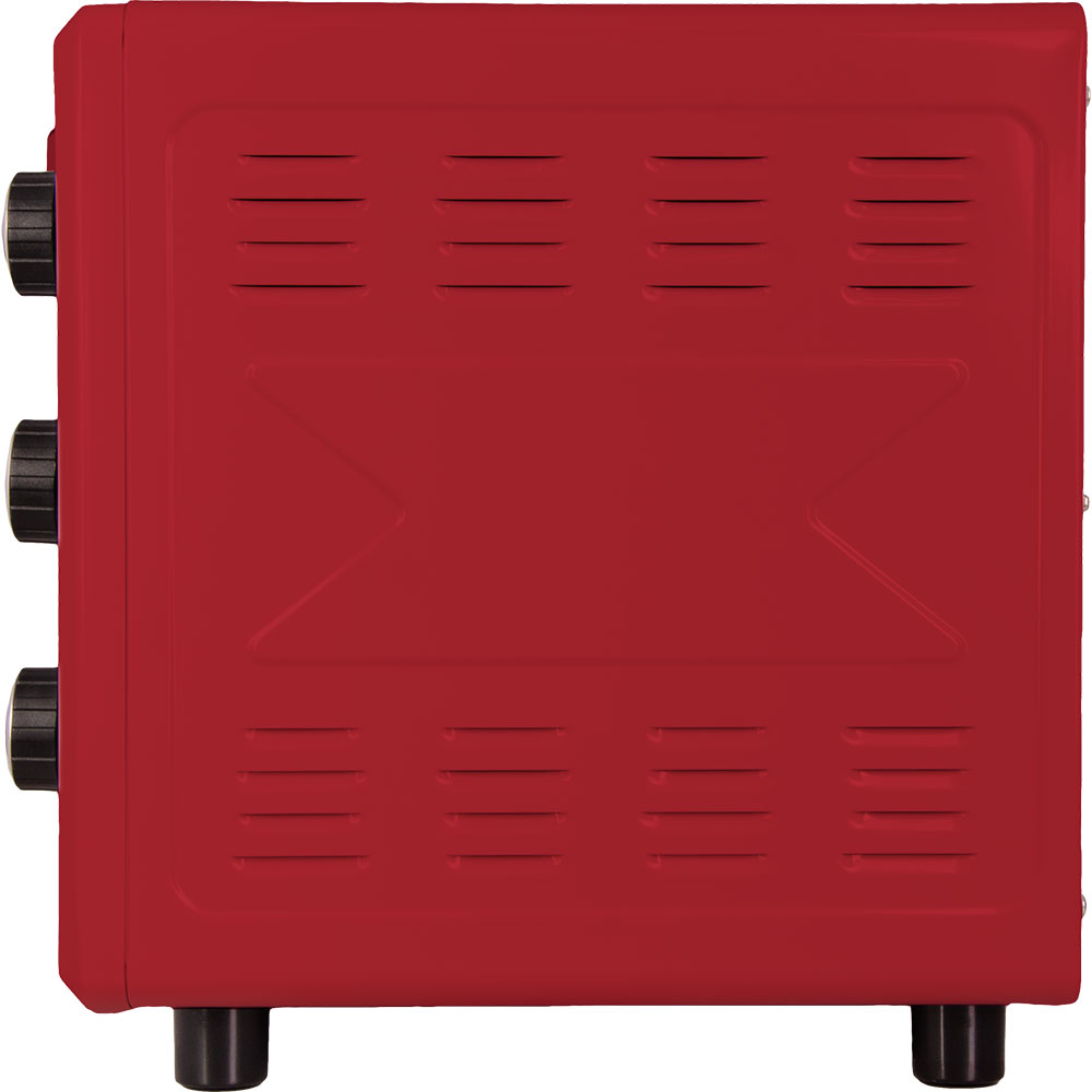 Электропечь LIBERTON LEO-480 Red Таймер 60