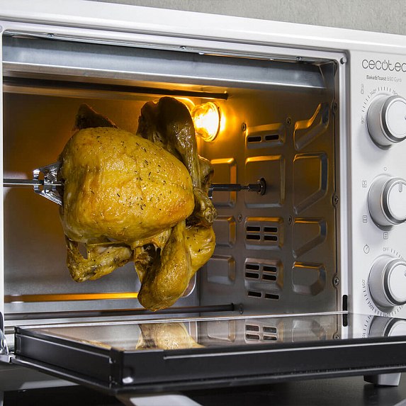 Электропечь CECOTEC Mini oven Bake&Toast 690 Gyro (CCTC-02208) Таймер 60