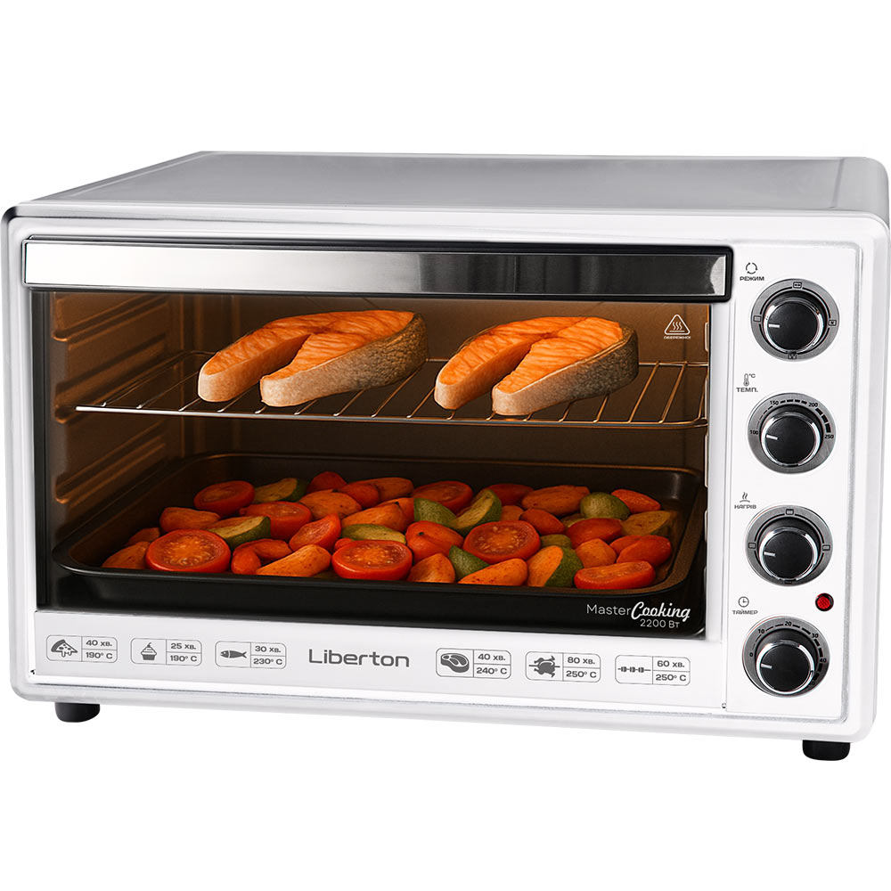 Електропіч LIBERTON LEO-650 White Електропіч LIBERTON LEO-650 White