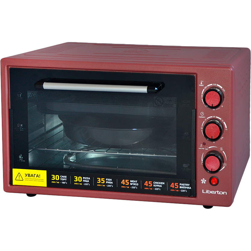 

Электропечь LIBERTON LEO-550 Red, LEO-550 Red