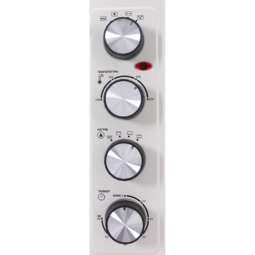 Электропечь PRIME Technics PEO 5089 BE Количество режимов 12