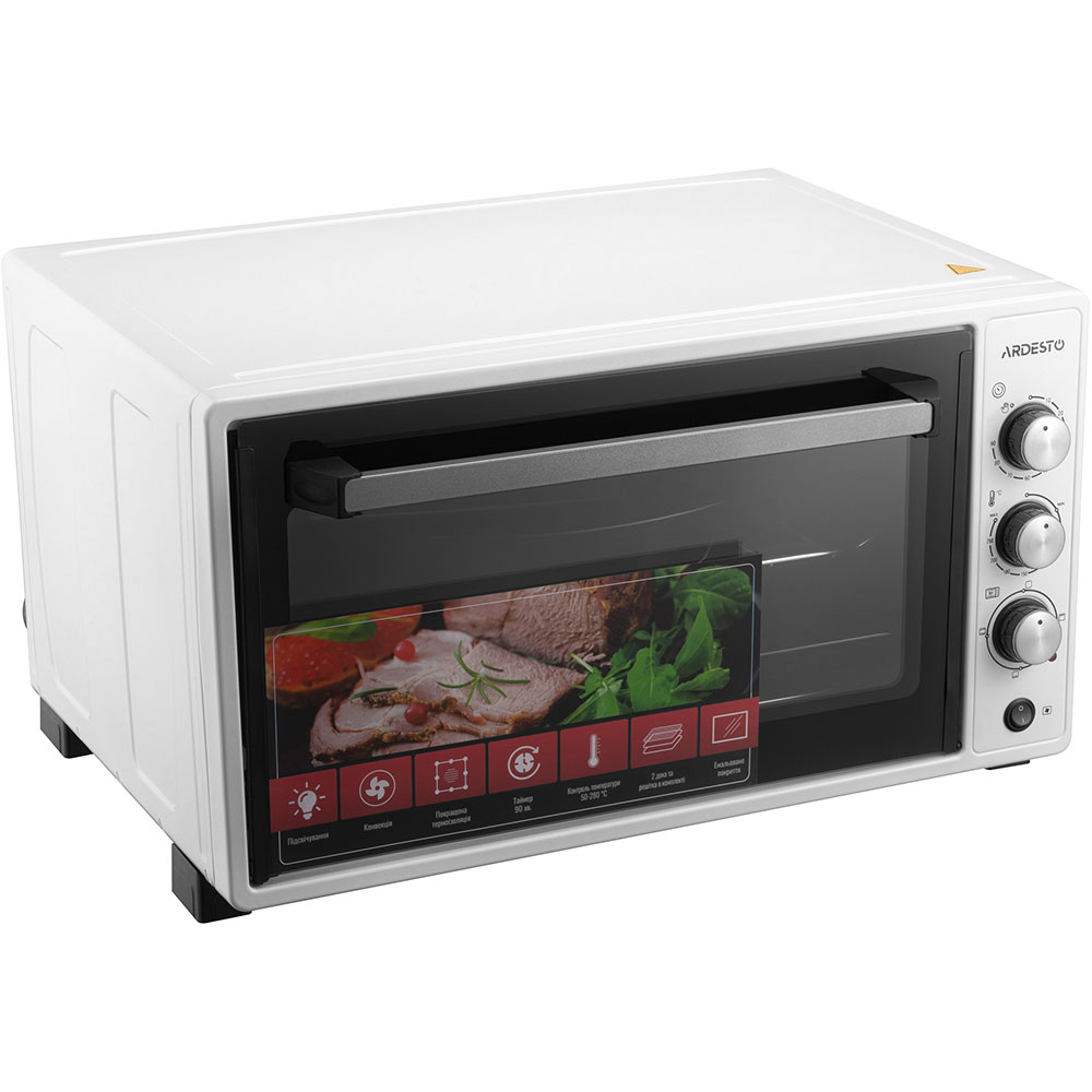 Электропечь ARDESTO MEO-N52CW White Объем 52