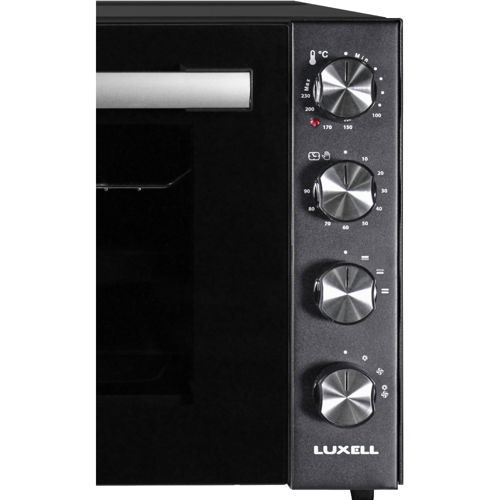 Електропіч LUXELL LX-9325CTDB Максимальна температура нагріву 300