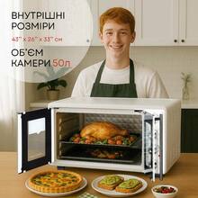 Электропечь LIBERTON LEO-500 White