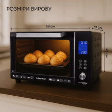 Электропечь LIBERTON LEO-601E Black