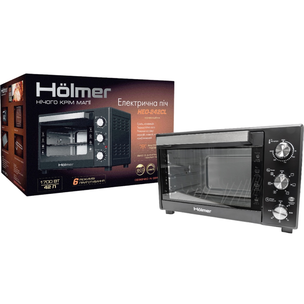 Замовити Електропіч HOLMER HEO-242CL