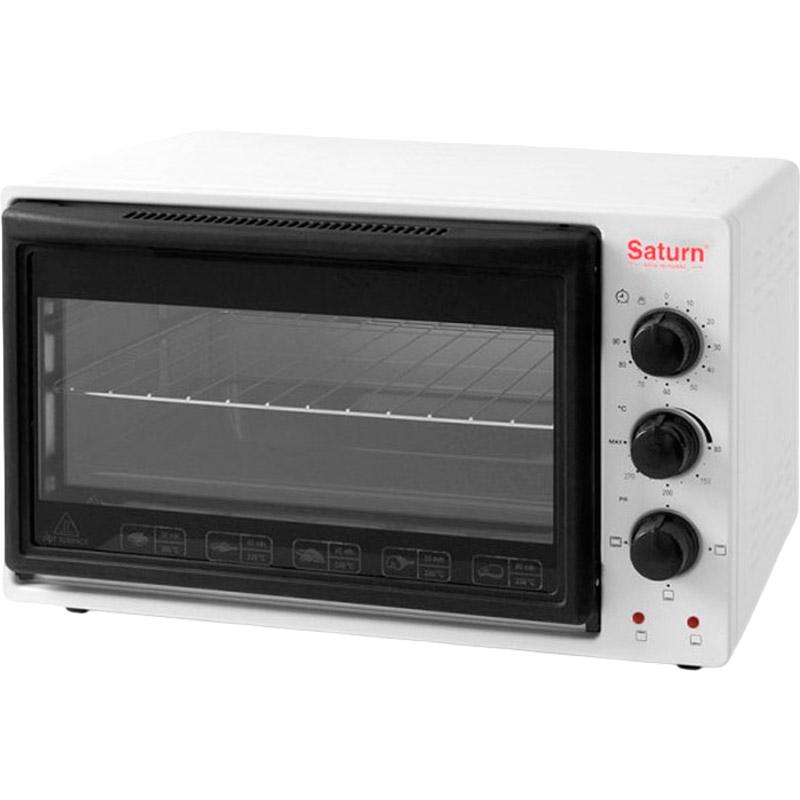 Електропіч SATURN ST-EC3403 White Електропіч SATURN ST-EC3403 White