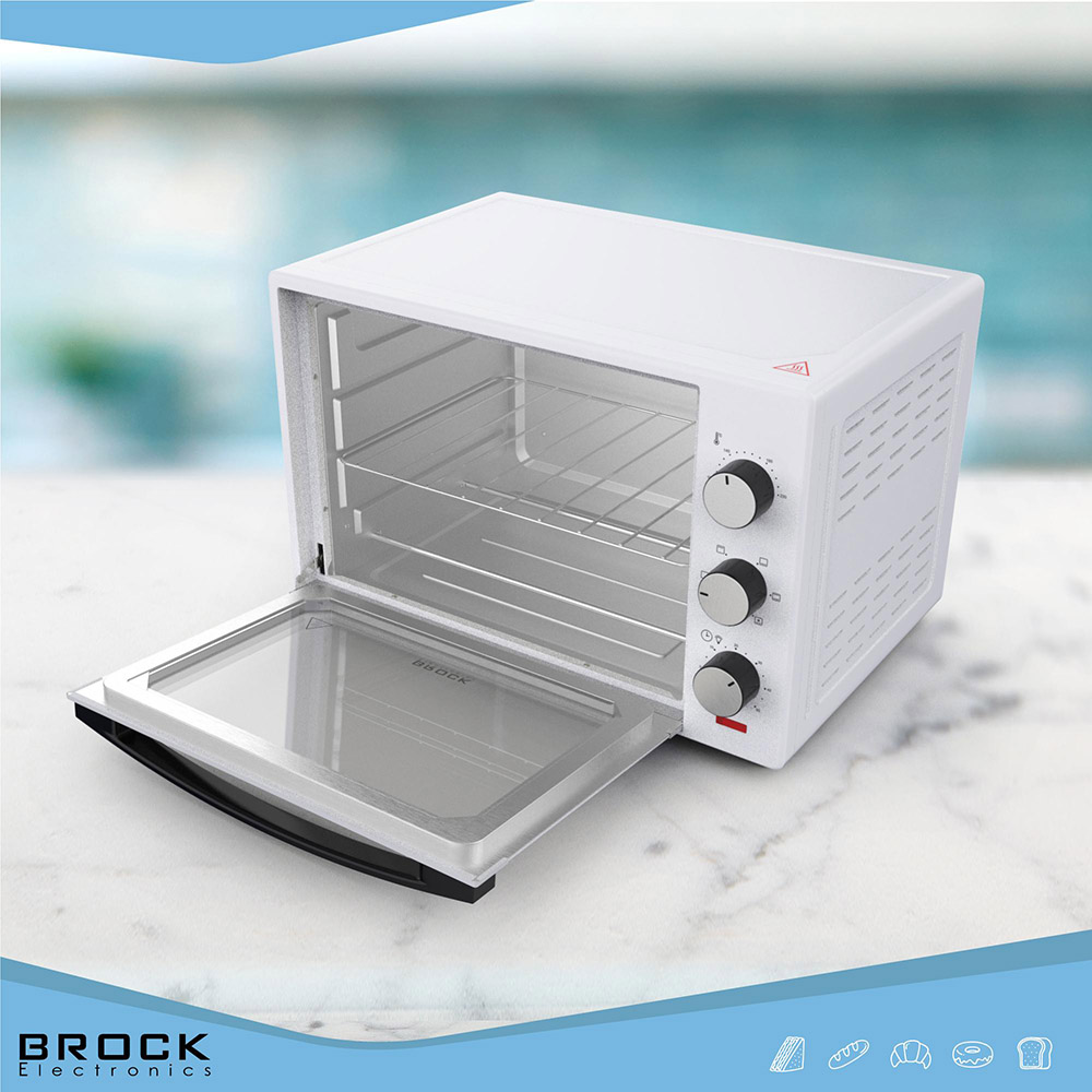 В Украине Электропечь BROCK TO 3001 WH White (TO3001WH)