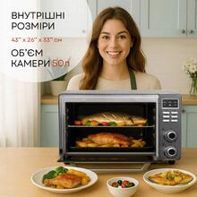 Электродуховка LIBERTON LEO-501E Inox (17801)
