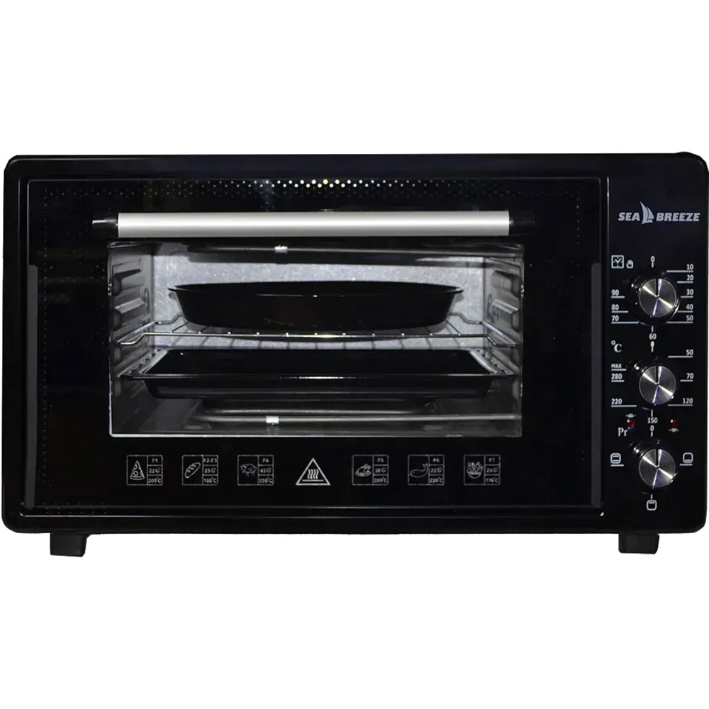 Електропіч SEA BREEZE SB-0701 Black (8690720247018)