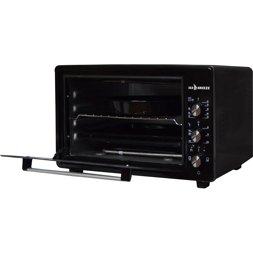 Електропіч SEA BREEZE SB-0701 Black (8690720247018) Потужність 1420