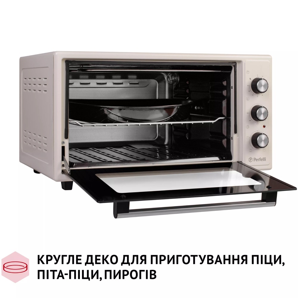 Внешний вид Электропечь PERFELLI MIRAGE 48 IVORY