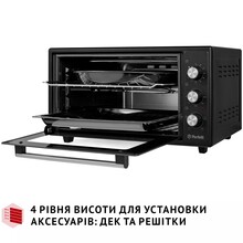 Электропечь PERFELLI MIRAGE 48 BLACK