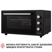 Электропечь PERFELLI MIRAGE 48 BLACK