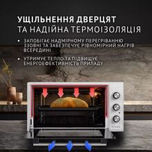 Электропечь PERFELLI MIRAGE 48 WHITE
