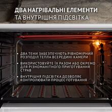 Электропечь PERFELLI MIRAGE 48 WHITE