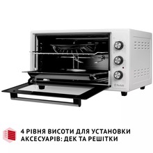 Электропечь PERFELLI MIRAGE 48 WHITE